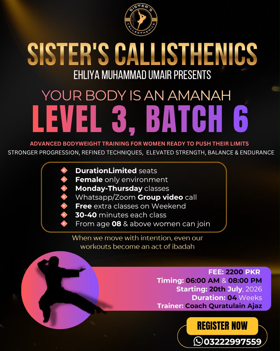 LEVEL 3, BATCH 6