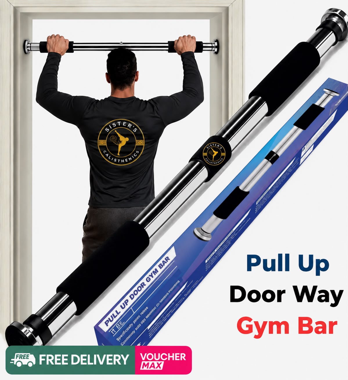 Pull Up Door Way Gym Bar